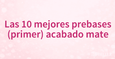 Las 10 mejores prebases (primer) acabado mate